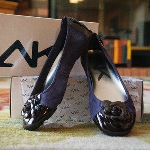 Anne Klein Sport Eggplant Flats (Size 10 M)